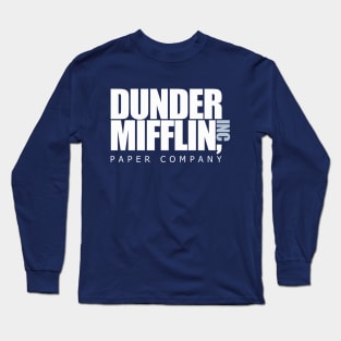 Dunder Mifflin Paper Company Long Sleeve T-Shirt